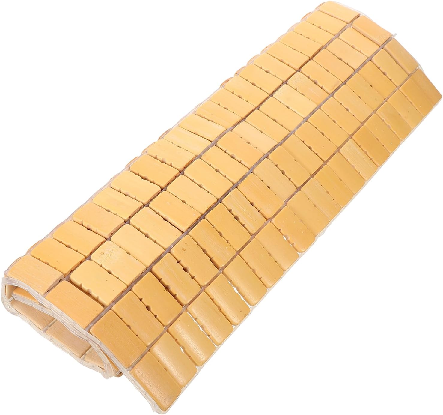 Bamboo Chair Pad Square Seat Cushion Ventilated Breathable Car Seat Cover for Summer