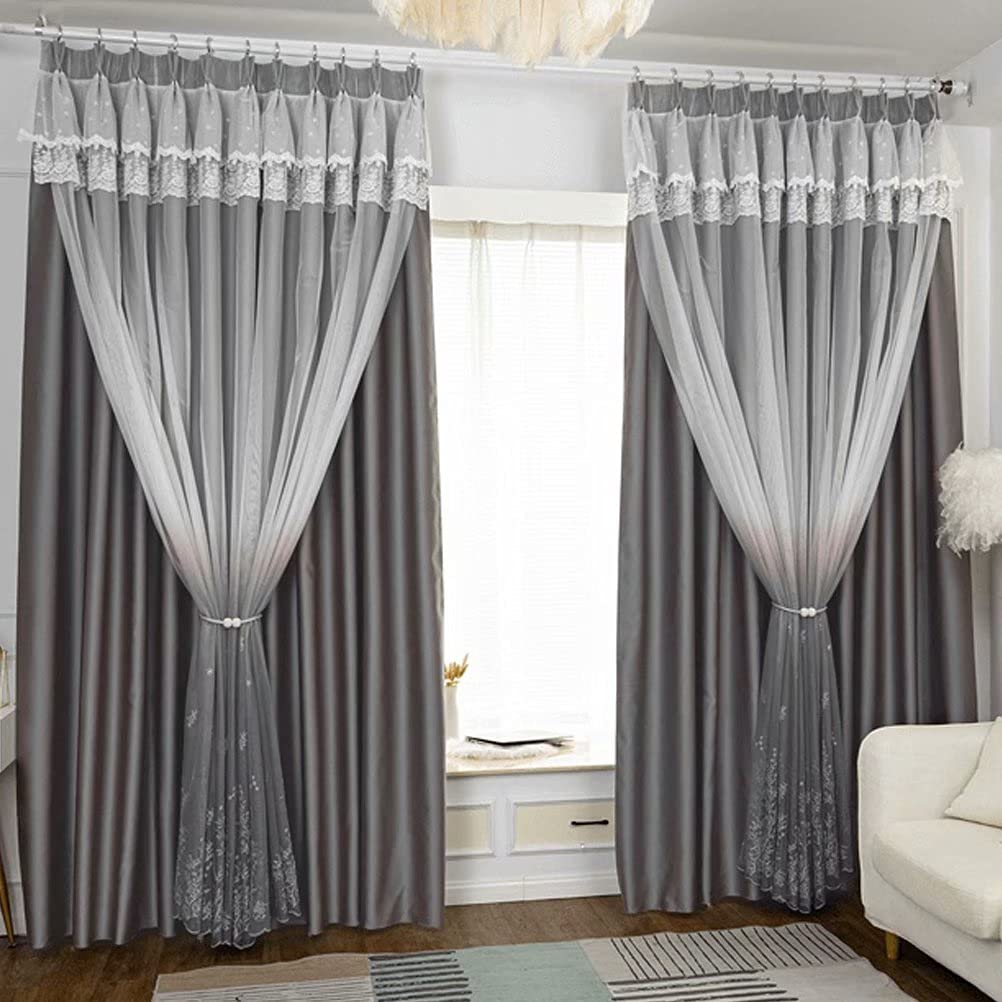 購入 遮光オーダーカーテン2点セット 大型窓 大規模窓 ロング 遮光