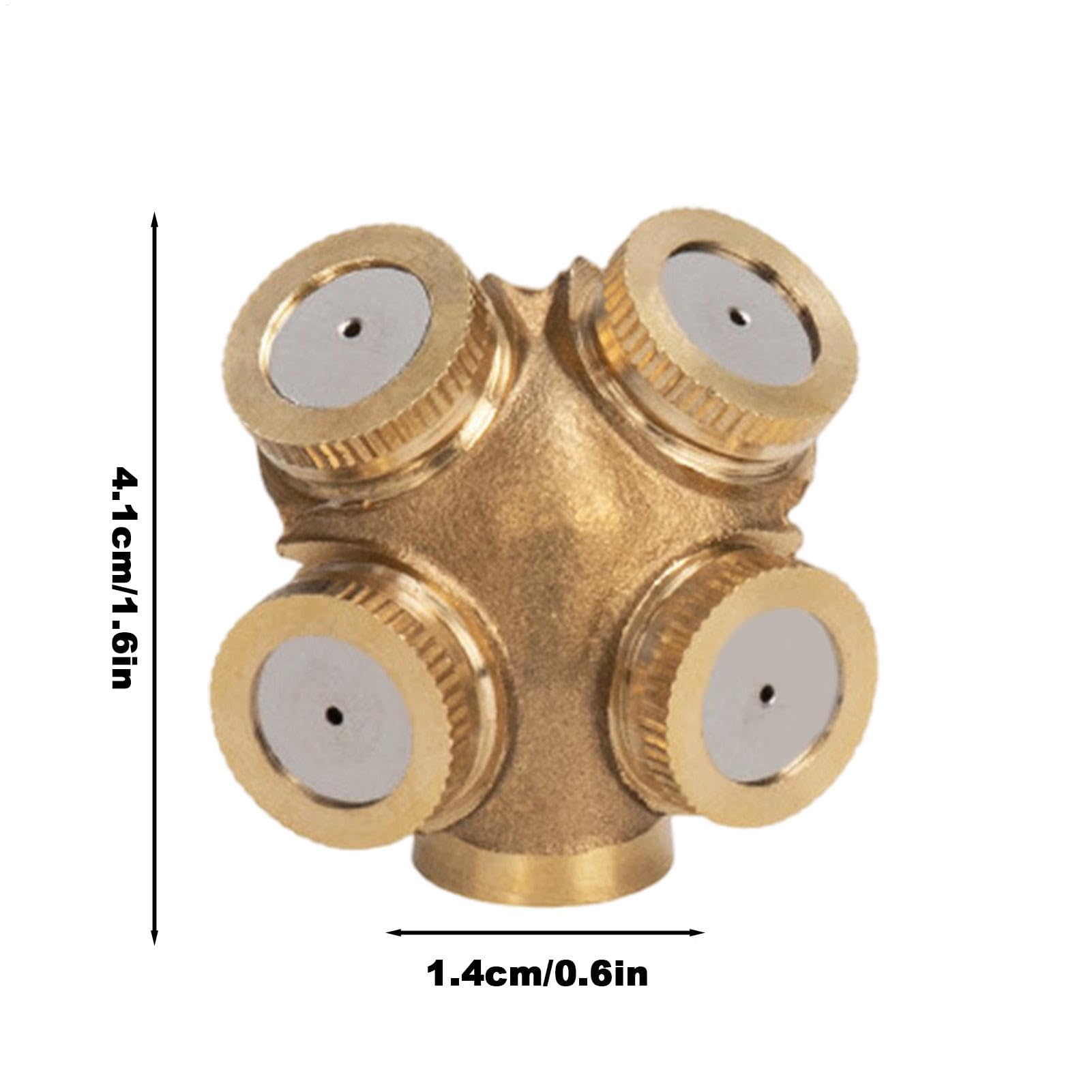 Mister Buse de nébulisation à économie d'eau - Buse de nébuliseur d'eau multifonction pour jardins domestiques, balcons, serres