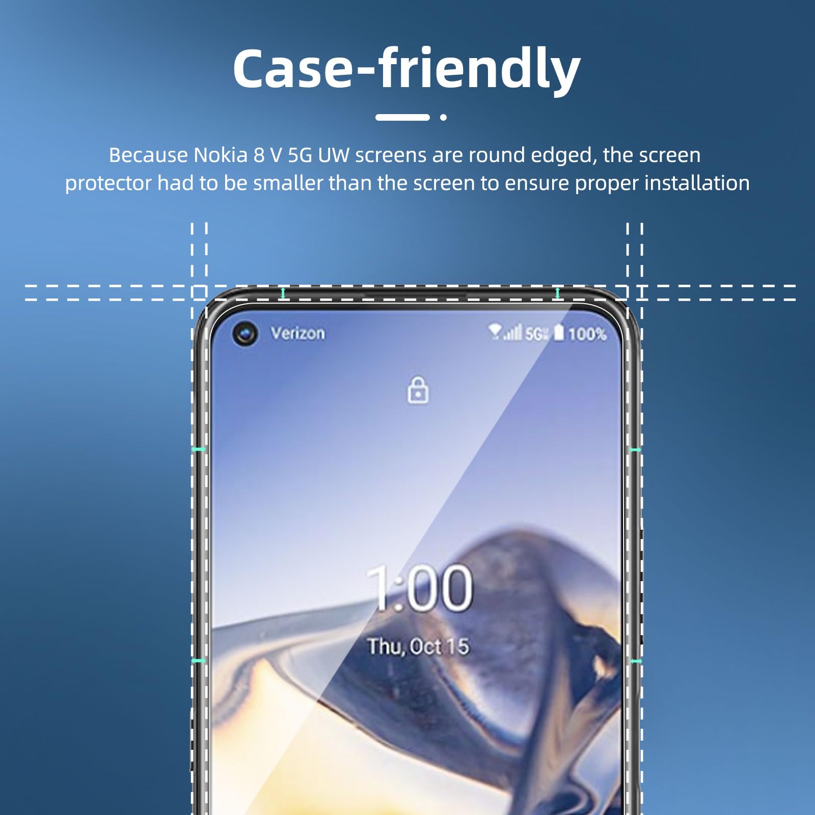 Cover Nokia 3330 Tempered Glass Film Screen Protector Guard For