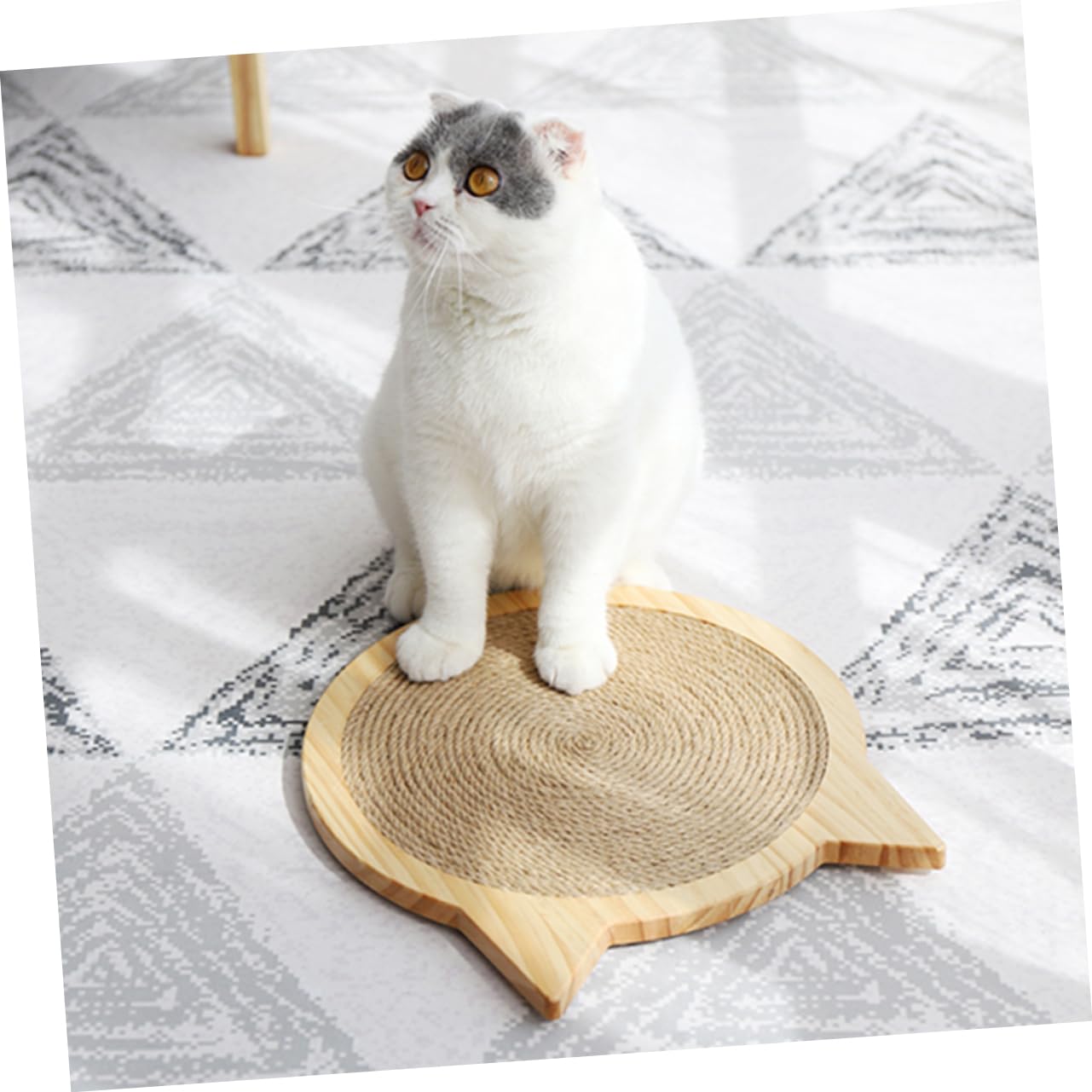 Katzenkratzbrett Aus Sisal Vertikales Kratzspielzeug Katzenkratzmatte Größe L Für Katzenzubehör