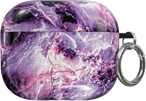 Miniatura 7 de Velvet Caviar Funda compatible con AirPods de tercera generación con llavero – Lindas fundas protectoras duras para AirPod 3 para mujer – Rosa