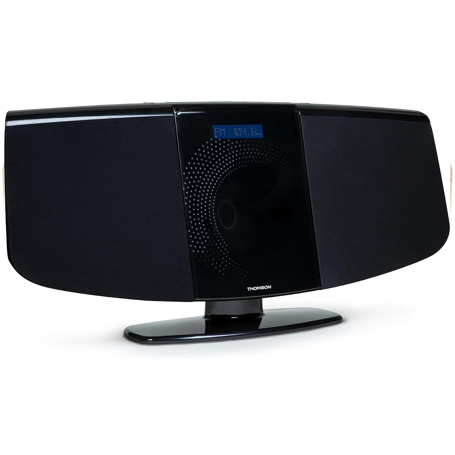 Thomson MIC400BT- Chaîne Verticale Bluetooth, Radio, CD, MP3 et USB - Noire