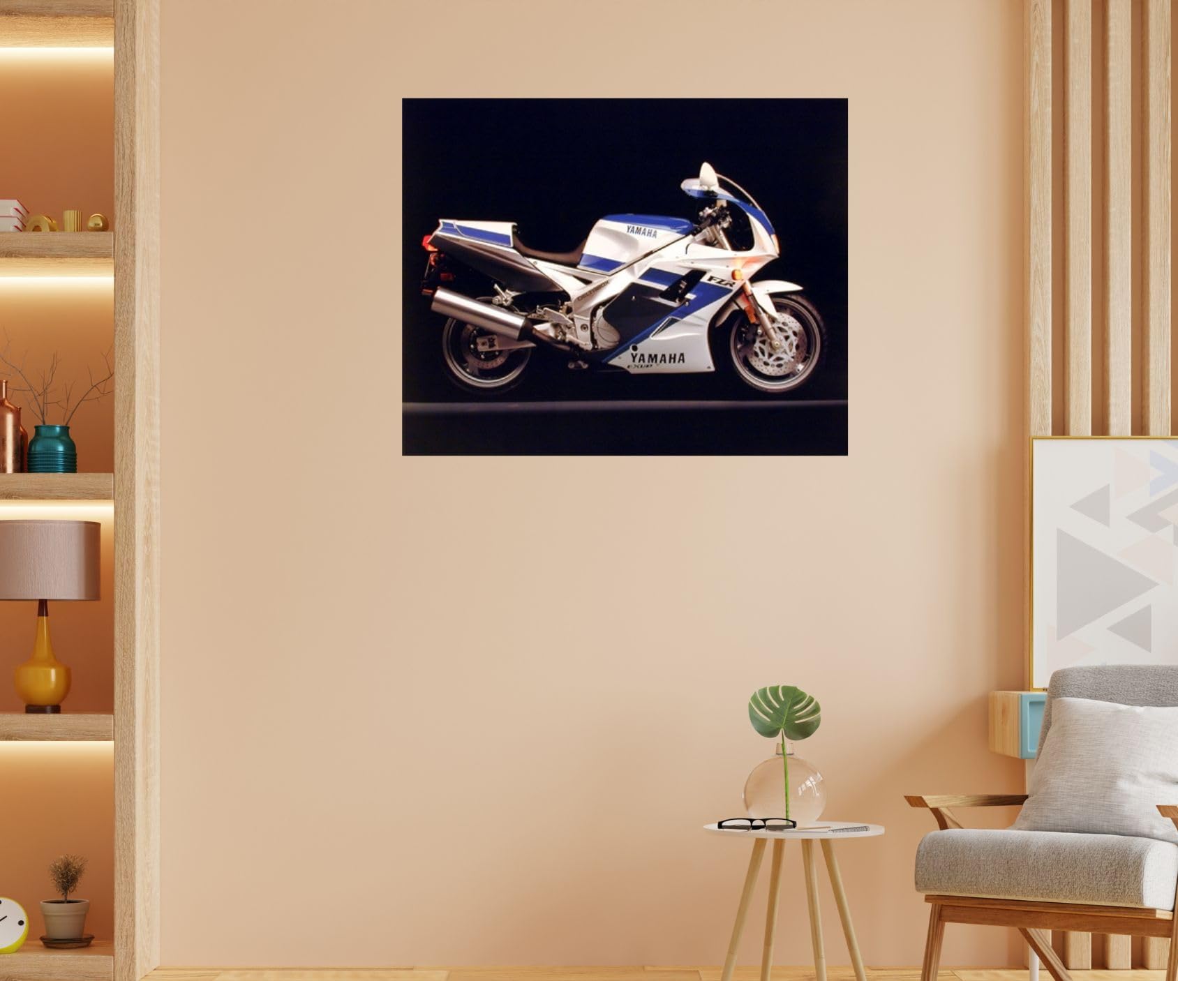 Amazon.co.jp: スポーツバイク ヤマハ FZR Exup gsxr オートバイ 壁