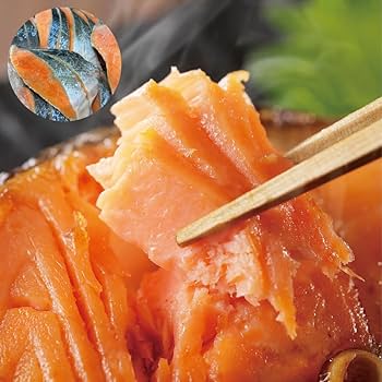 Amazon.co.jp: 【Amazon.co.jp限定】骨無し 銀鮭 シャケ切身 約