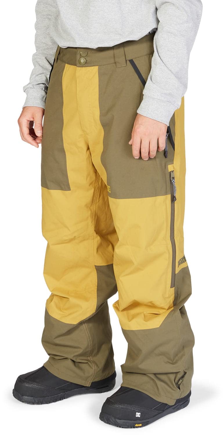 DC Squadron 45K Mens Snowboard Pants Bronze Mist Sz XL