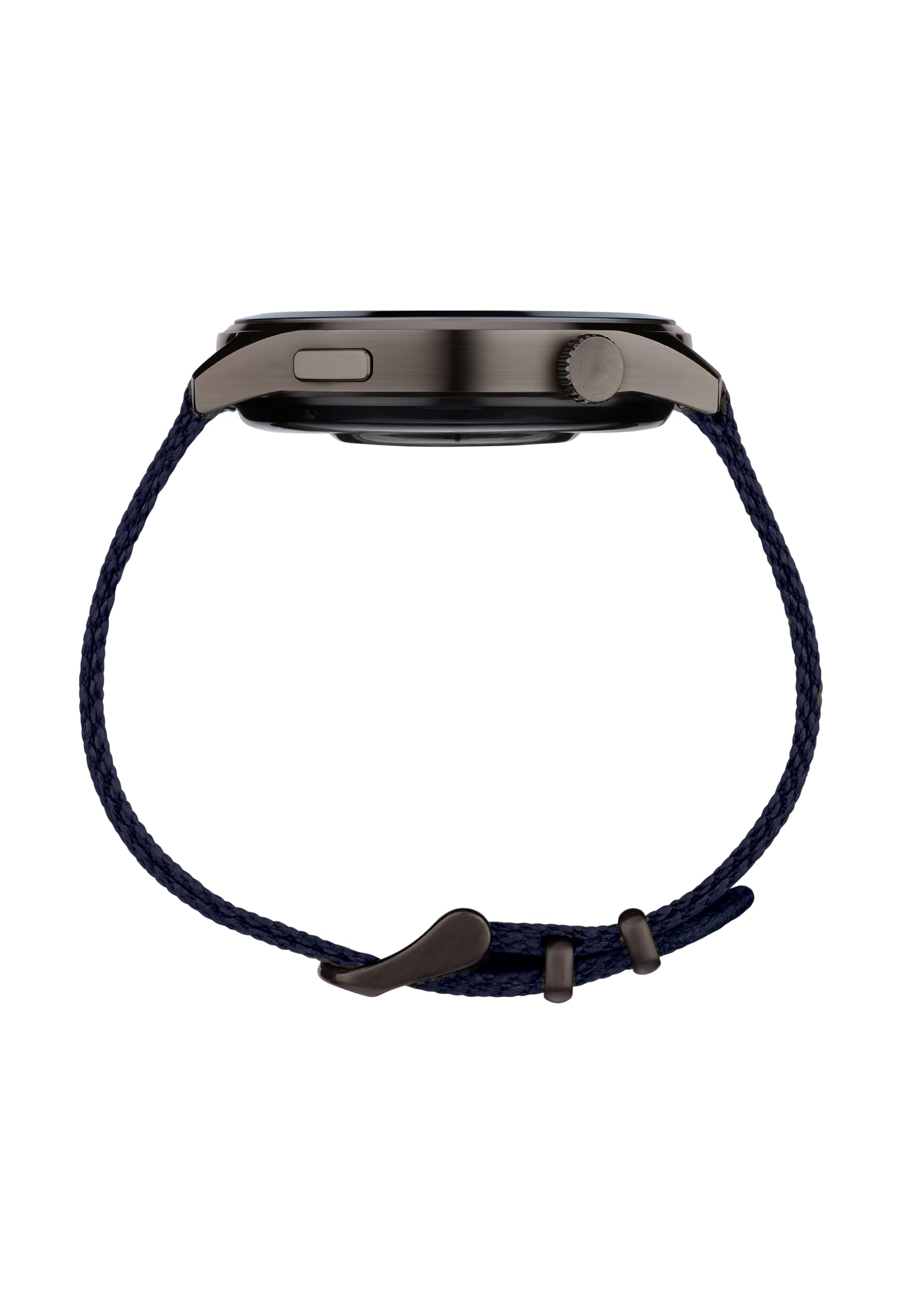 Breil, Collezione BC-1, Smartwatch Uomo con Cinturino Intercambiabile, in Canvas e in Maglia Mesh con Chiusura ad Ardiglione e a Scorrimento, Cassa in Lega Metallica, Connettività Bluetooth