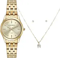 Kit Relógio Mondaine Analógico 32611lpmkde1k1 Dourado