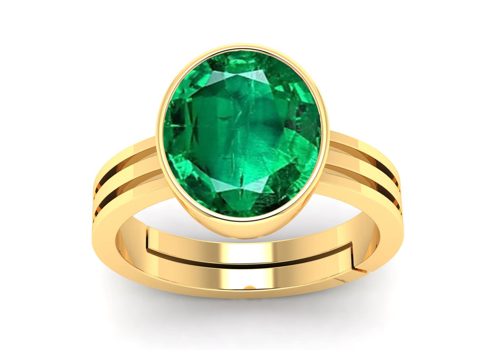 Om Gayatri Corp 7.25 Ratti Panna Stone Original Certified Panna Stone Emerald Ring Adjustable Woman Man Ring With Lab Certificate (B0B71VH2BJ) Amazon Price History, Amazon Price Tracker