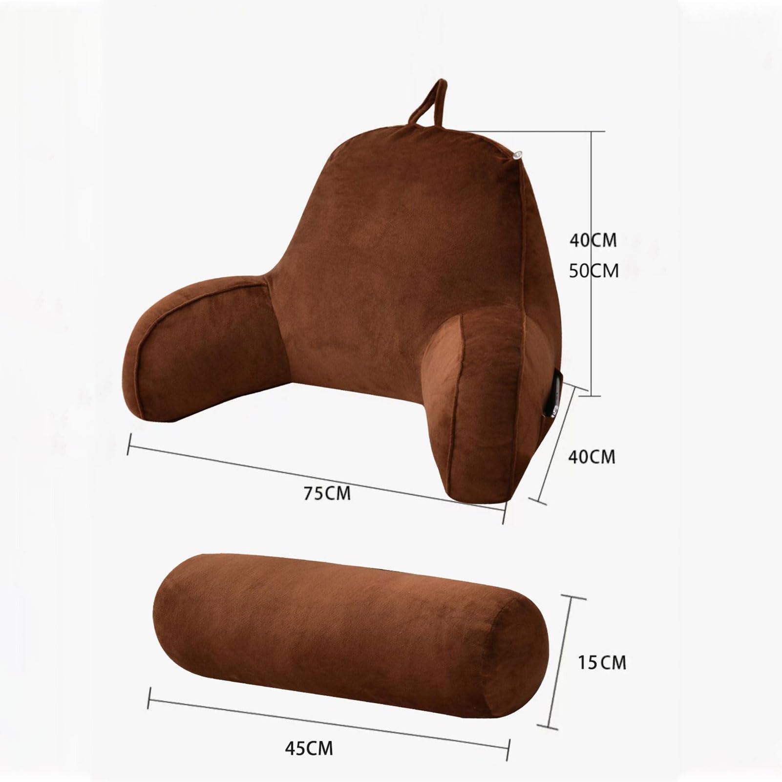 cuscino per la schiena, Design ergonomico, supporto lombare per schienale, cuscino per seduta, per sedia(Pink)