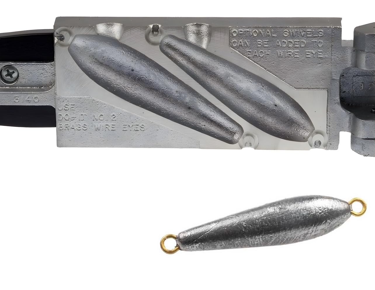 Do It Mold in-Line Trolling Sinker Sz: 6, 8 oz