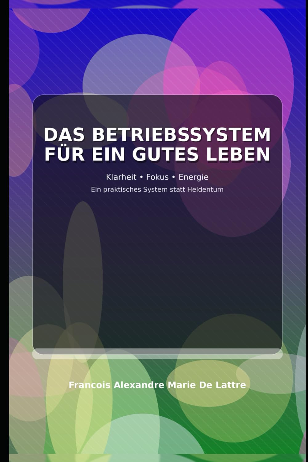 Das Betriebssystem für ein gutes Leben: Wie du mit Defaults, WIP-Limits & Reviews dein Leben stabil steuerst , Produktivität ohne Willenskraft – Klarheit, Fokus, Energie