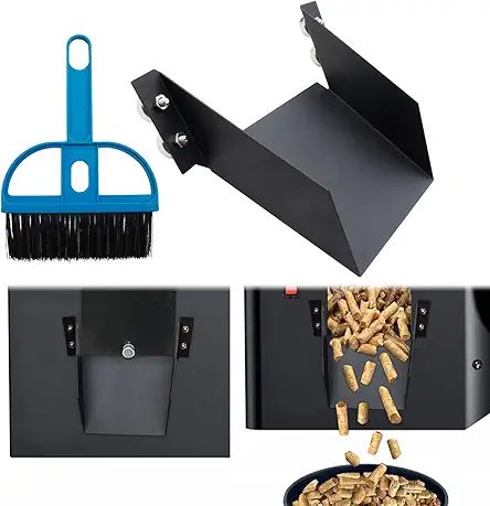 Pellet Helper Chute for Traeger Pellets Grill, Magnetic...