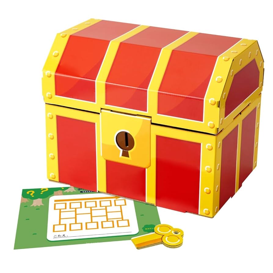 Amazon | giftool ギフトゥール 【宝箱】金銀財宝 なぞとき