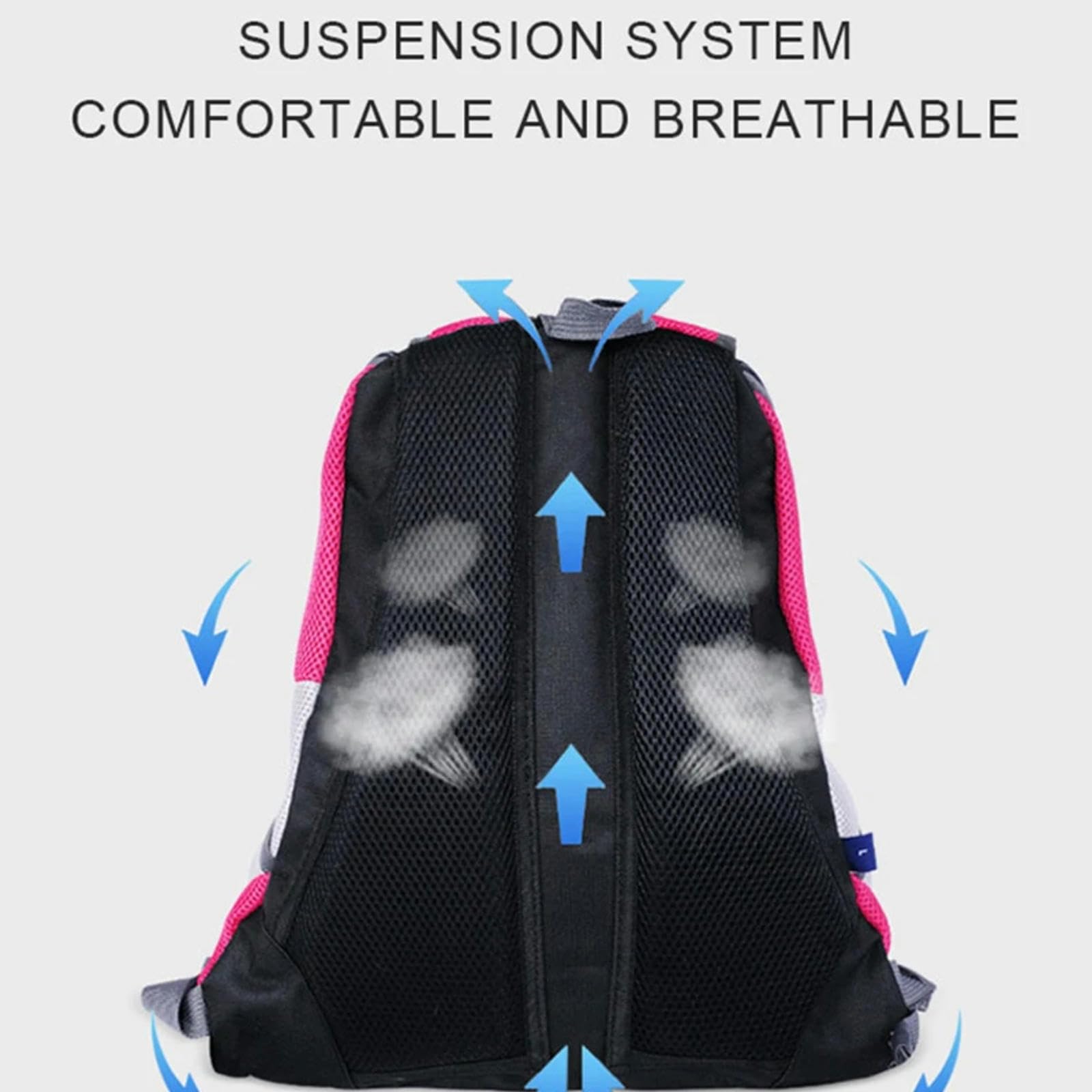 Zaino per Cani Zaino da Viaggio Portatile per Cani da Compagnia per Cani da Compagnia per Cani da Campo per Cani da Campo-Verde-M per 3-7 kg