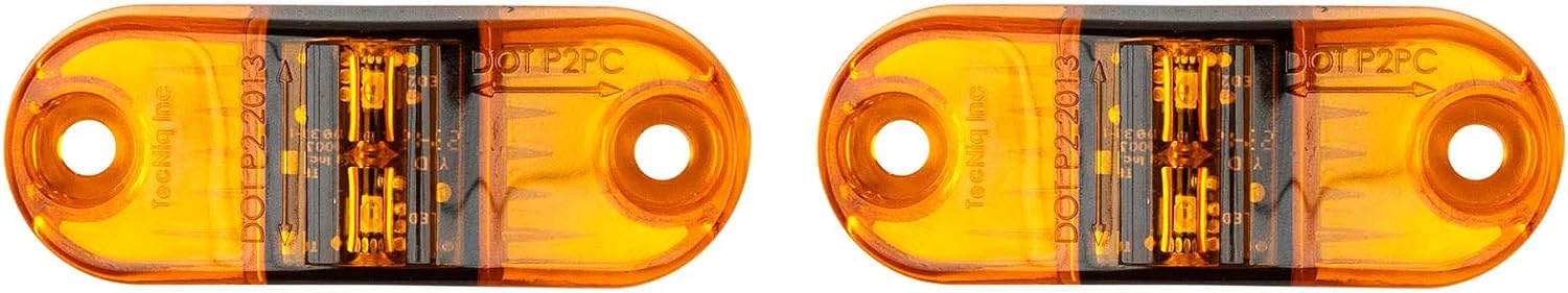 The Trailer Parts Outlet - Utility Trailer LED Light Kit - Waterproof IP68 Rated with Tail Lights, Side Markers, Low Profile ID Bar, License Plate Light, Wiring Harness, 7 Way Plug, 18 ft Cable