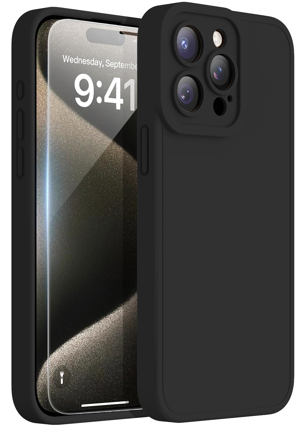 Coque iPhone 13 Pro Max LUHOURI de qualité supérieure en silicone doux - 7