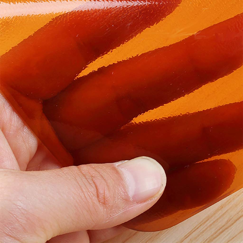Copritavolo Protettivo in PVC, Protezione da Tavolo in Vinile PVC, Spessore 2 mm, Impermeabile, Lavabile, Multicolore, di Varie Dimensioni(Brown,39 x 24 inch (Rectangular))