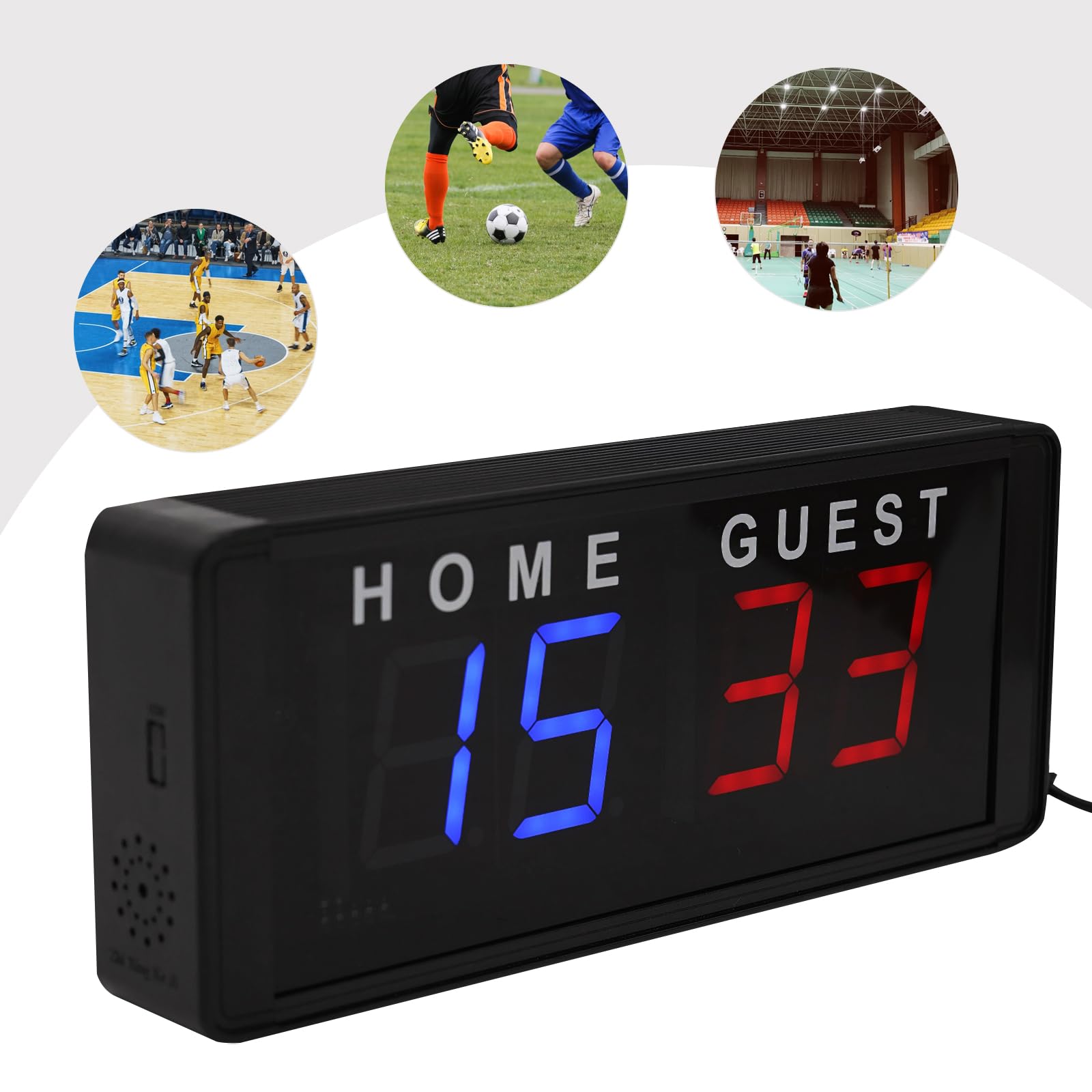 Digitale LED Tragbare Elektronische Anzeigetafel Digital Scoreboard Fußball Basketball Anzeigetafel Sport Anzeigetafel Mit Fernbedienung