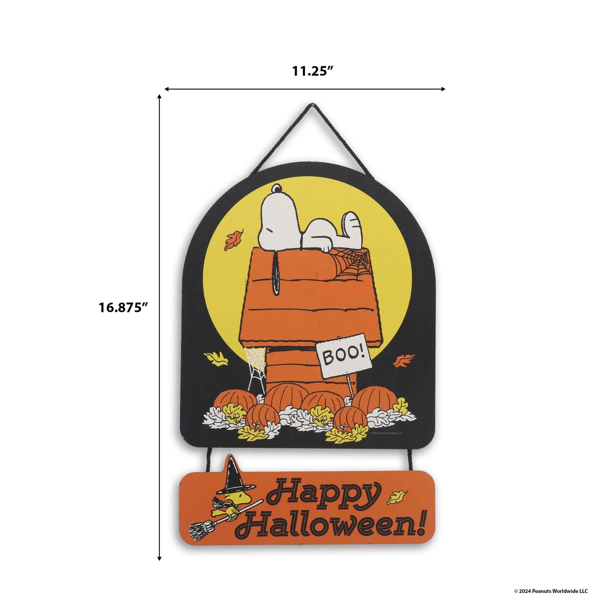 Amazon.com: Peanuts Snoopy and Woodstock Happy Halloween Linked