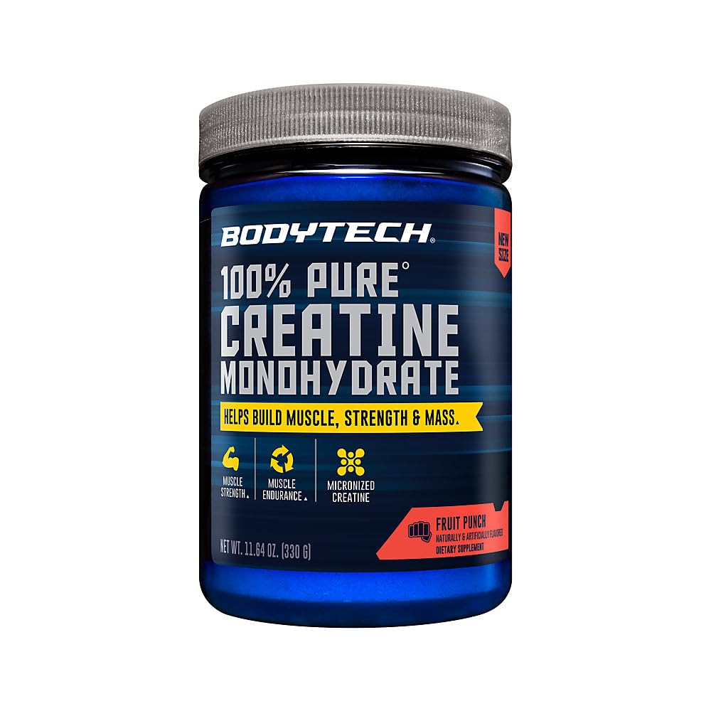 BodyTech Creatine + Glutamine Powder, Unflavored, 10.8 Oz, 30 Servings — Amazon image 16