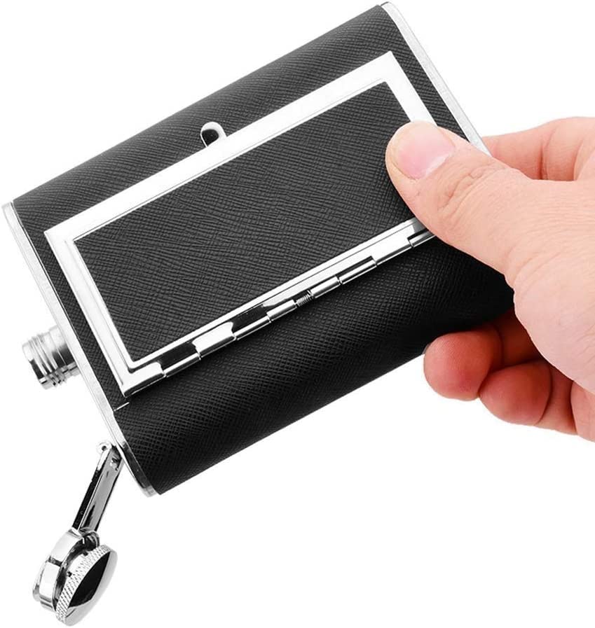Flasque de poche anti-fuite en acier inoxydable pour transporter votre alcool