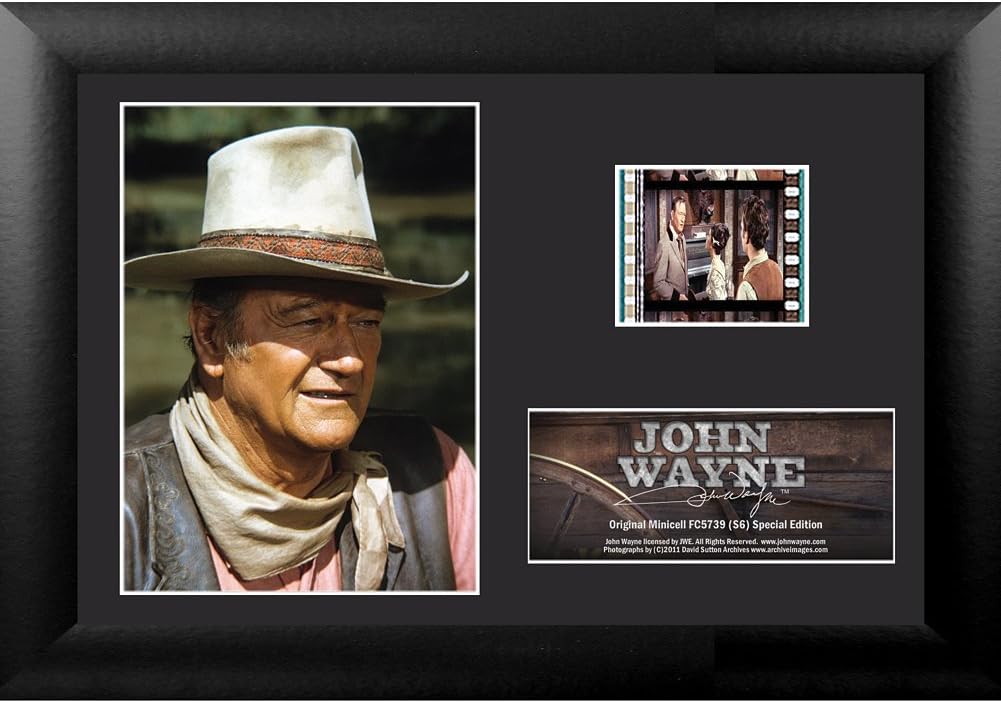 Filmcells John Wayne DSJWE Minicell Framed Art, S6