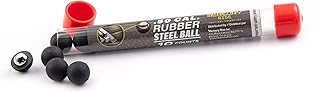 Mercury Rise Self Defense Rubber Steel Ball Ammo for Training Pistol Paintball Gun