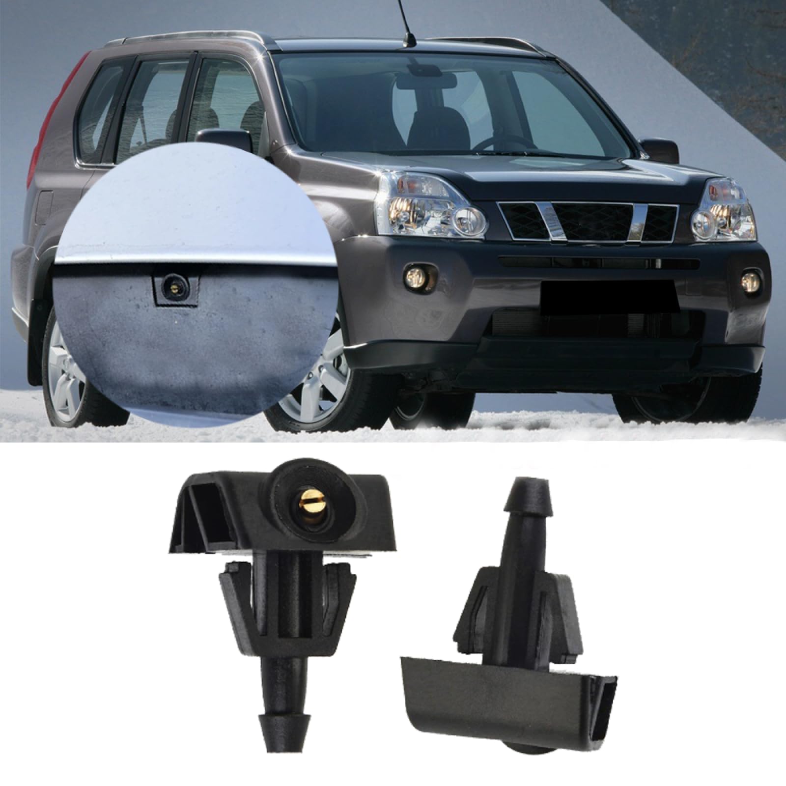 Amazon.co.jp: ウォッシャーノズル 日産エクストレイル T31 2007-2013