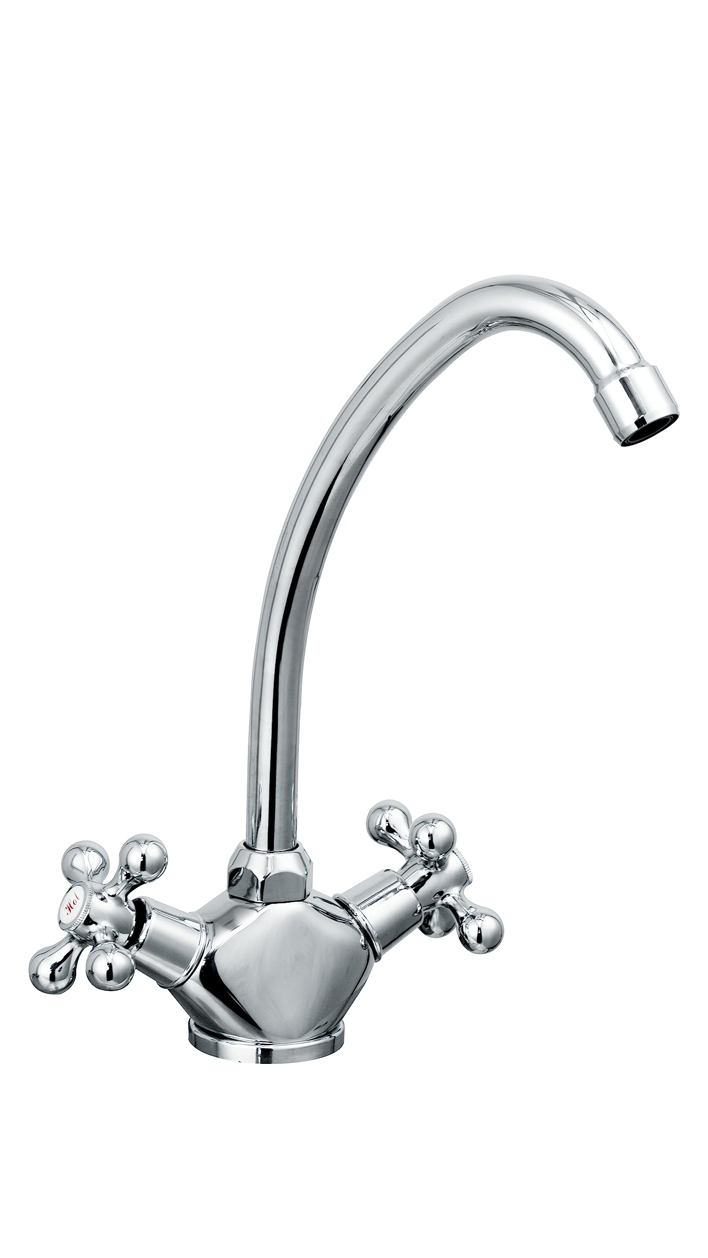 Mandolin Monobloc Sink Mixer Chrome