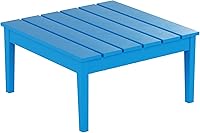 Vista 11 de WestinTrends Ashore - Mesa de centro para exteriores, 32 pulgadas para todo tipo de clima, de madera de polietileno Adirondack, mesa auxiliar