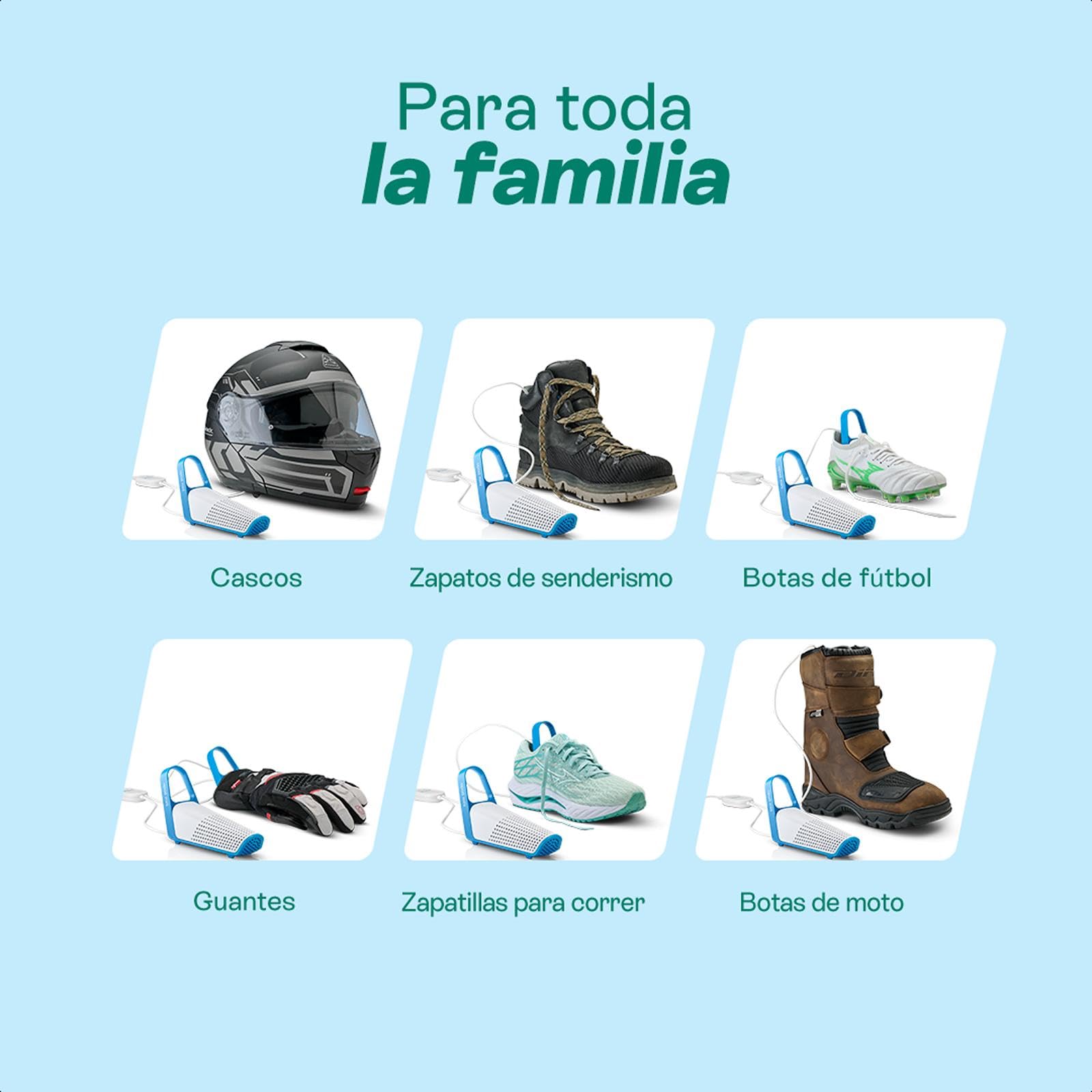 Shoefresh Opod Mini Secador y Ambientador de Zapatos Eléctrico, USB-C