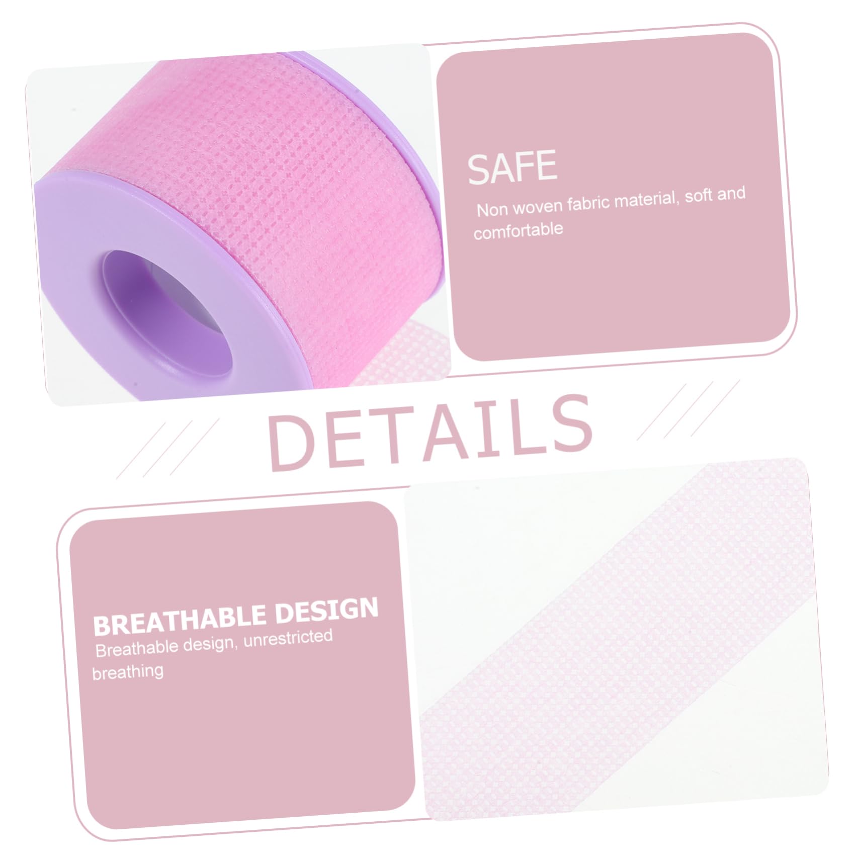 SOESFOUFU Practical Eyelash Tape Lash Extension Lash Supplies for Cosmetics Salons Friendly Tape