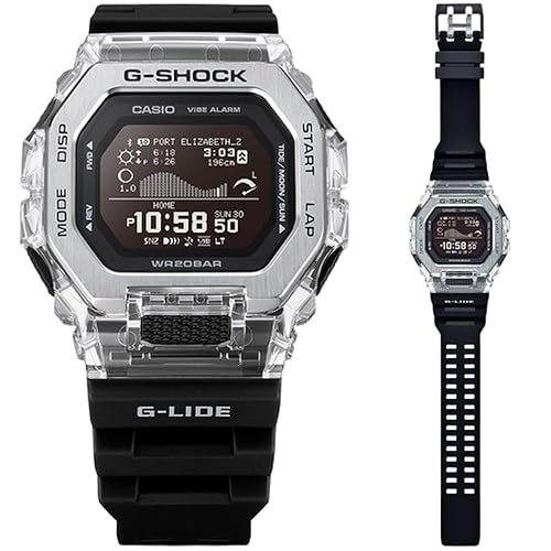 Casio G-Shock G-LIDE GBX-100 Series Digital Black Resin Watch 50.9mm - GBX100S-1