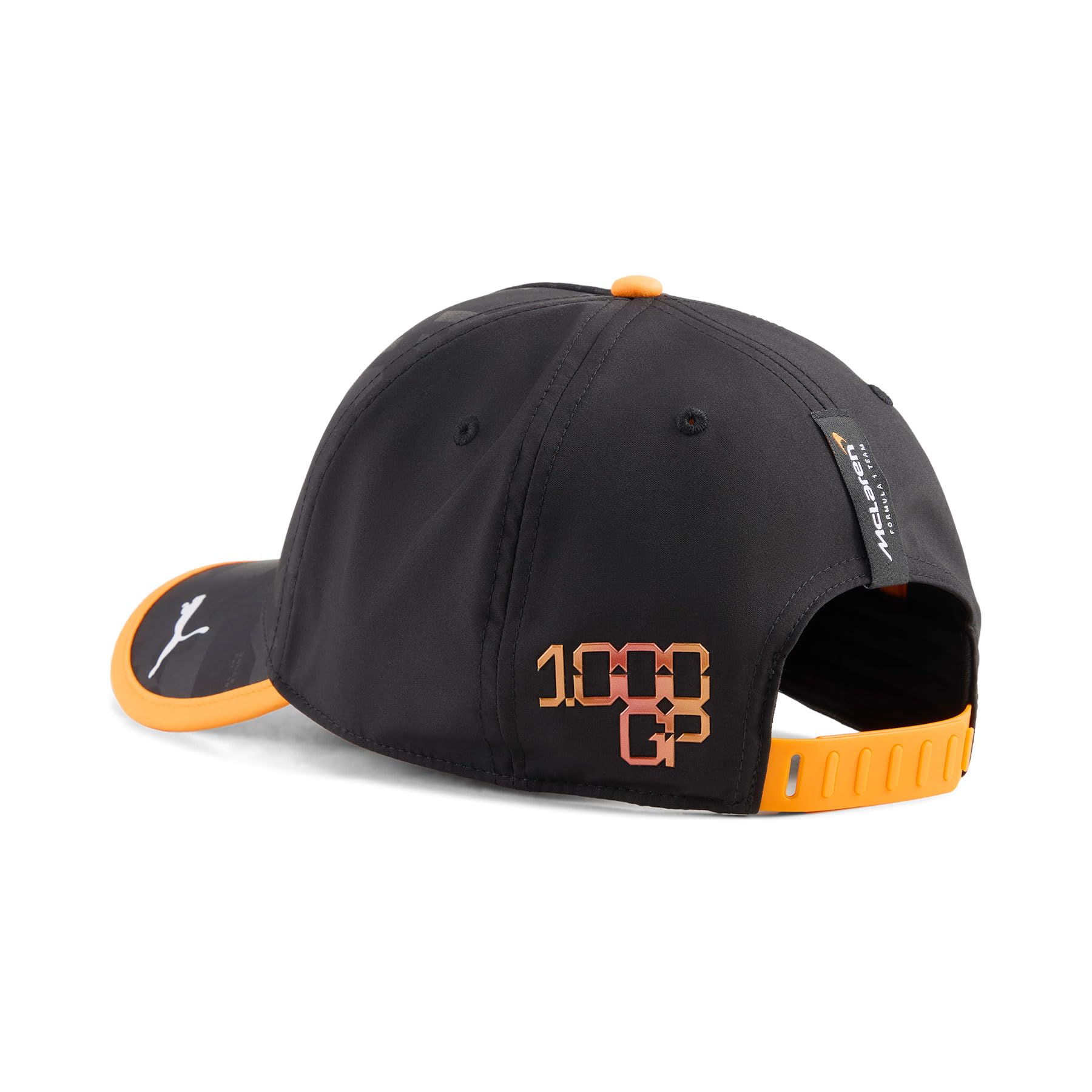 PUMA McLaren F1 Casquette édition spéciale 1000e GP 2026 Lando Norris Orange Taille Unique