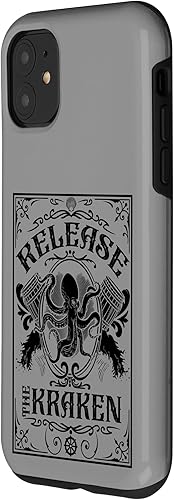 Miniatura 8 de iPhone 14 Unleash the Kraken Funny Octopus Design Sea Monster Case