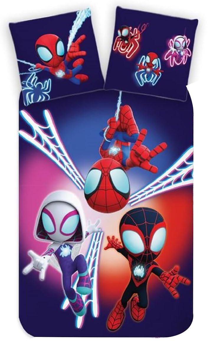 BrandMac Spidey Baby Bettwäsche Set 100 x 135 cm 40 x 60 cm