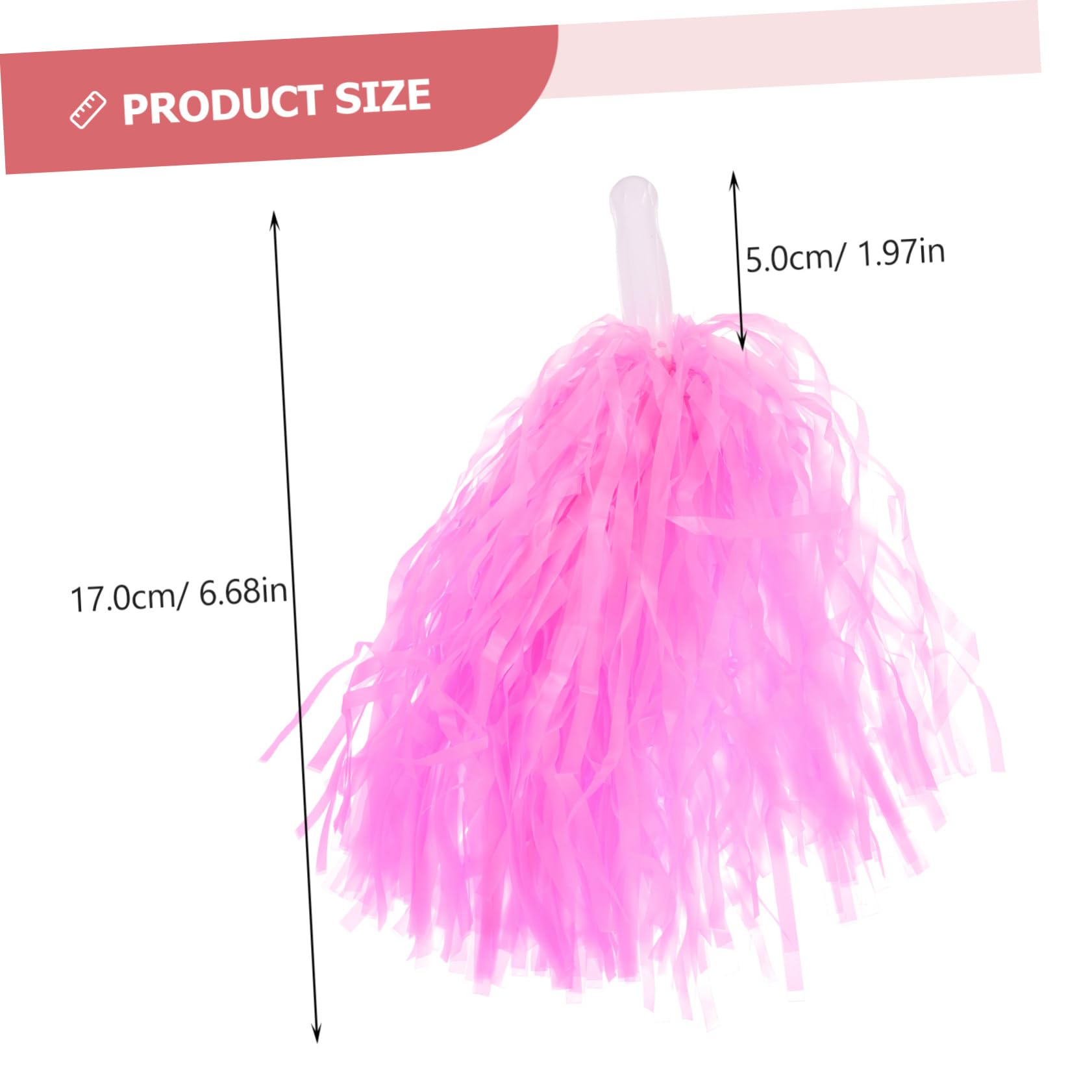 Amazon.co.jp: HONMEET ピンクポンポンチアリーディング 12個セット