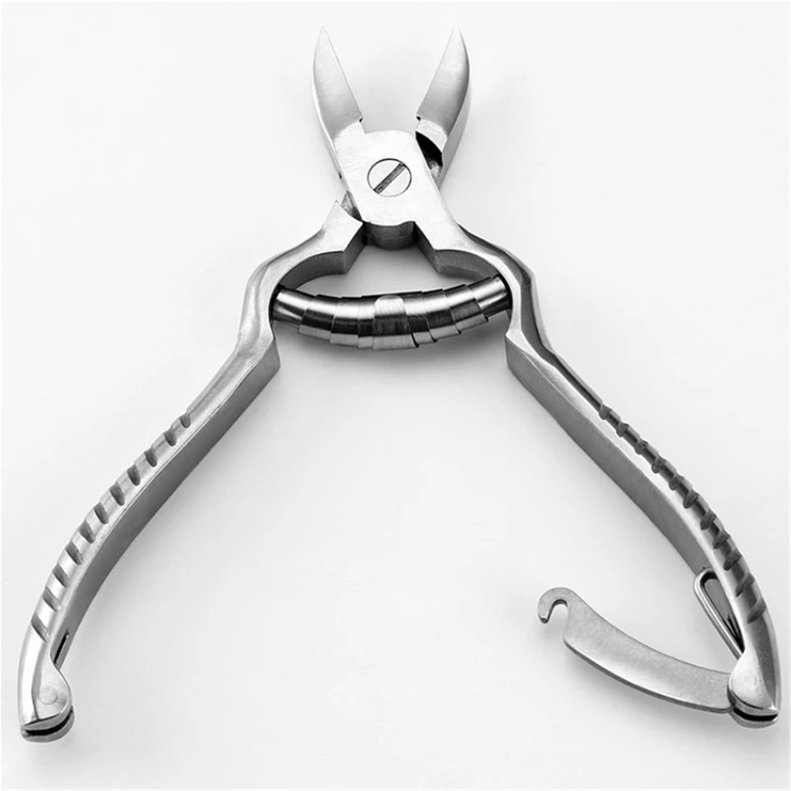 Manucure professionnelle ongle de l'ongle Cuticule Nipper Nipper Discuit de la peau mort Clipper Feet Tool à pédicure de la pince à ciseaux(Small)
