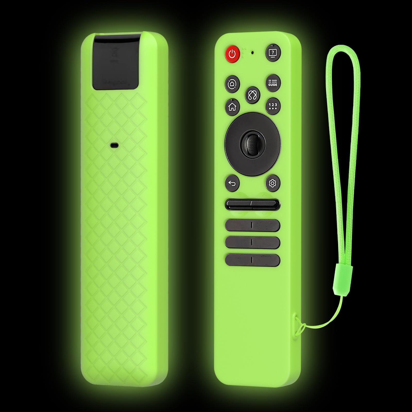 Funda De Silicona Antigolpes Para Mando LG MR25GA, Compatible Con SmartTV 2025 Series C5/B5/G5/M5, Ligera, Antideslizante, Color Rojo