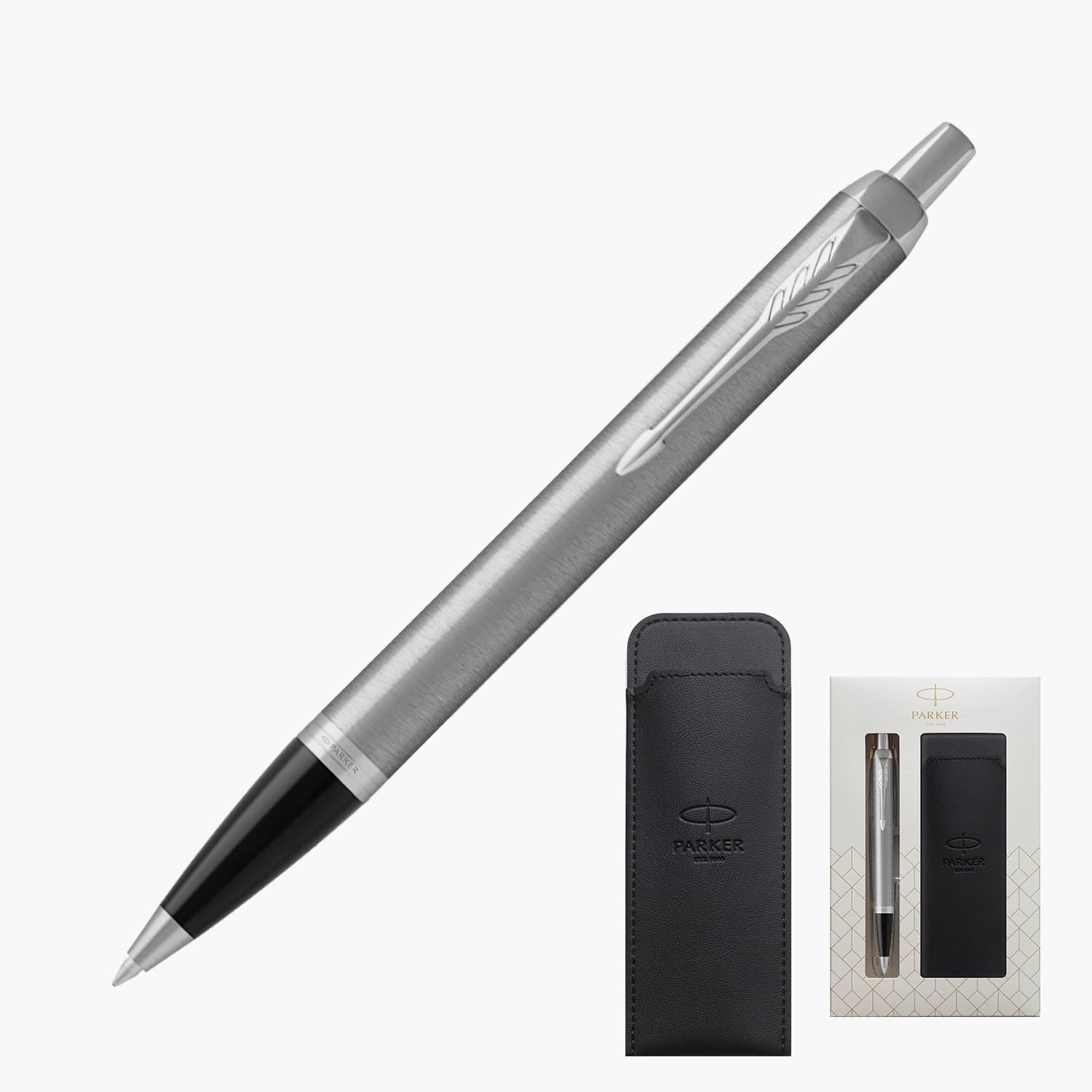Amazon | PARKER パーカー ボールペン IM ブラッシュドメタルCT 中字