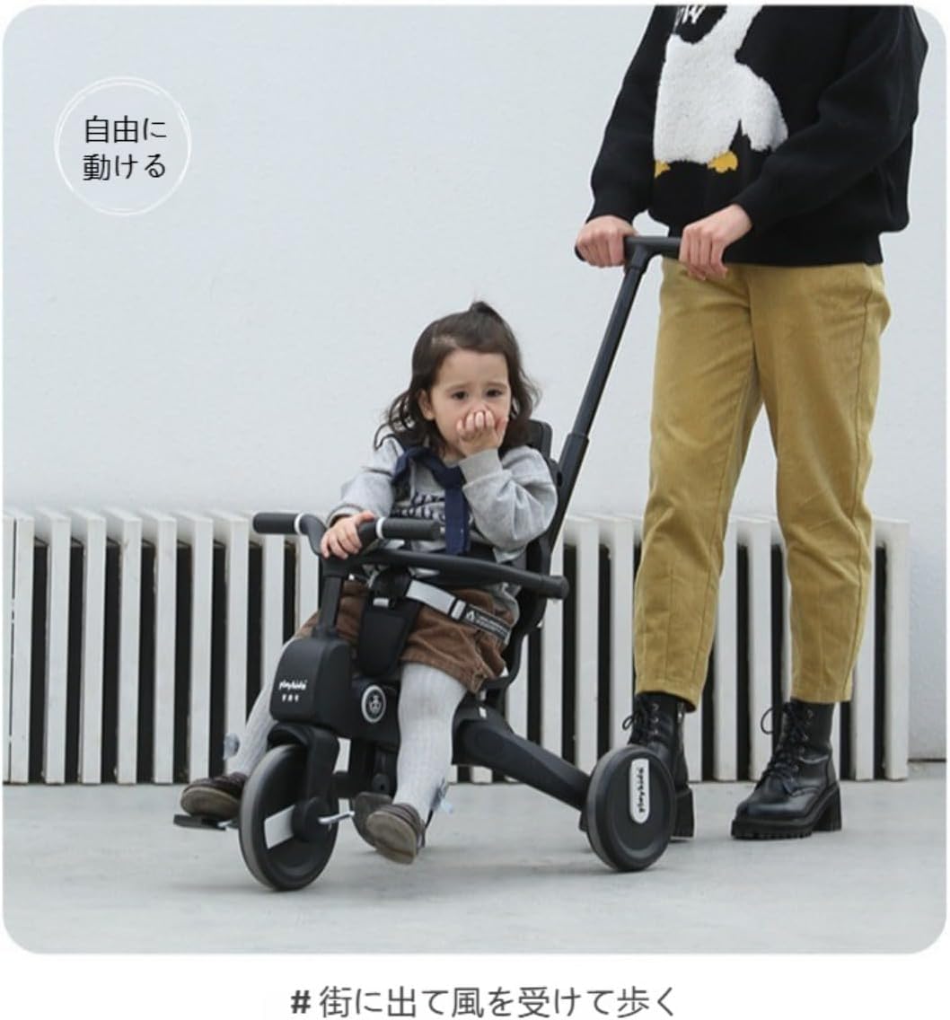 7in1 折りたたみ式三輪車 6ヶ月-6歳対応 GRAY 7in1 折りたたみ式三輪車 7in1 折りたたみ式三輪車 6ヶ月-6歳対応 GRAY 7in1 折りたたみ式三輪車