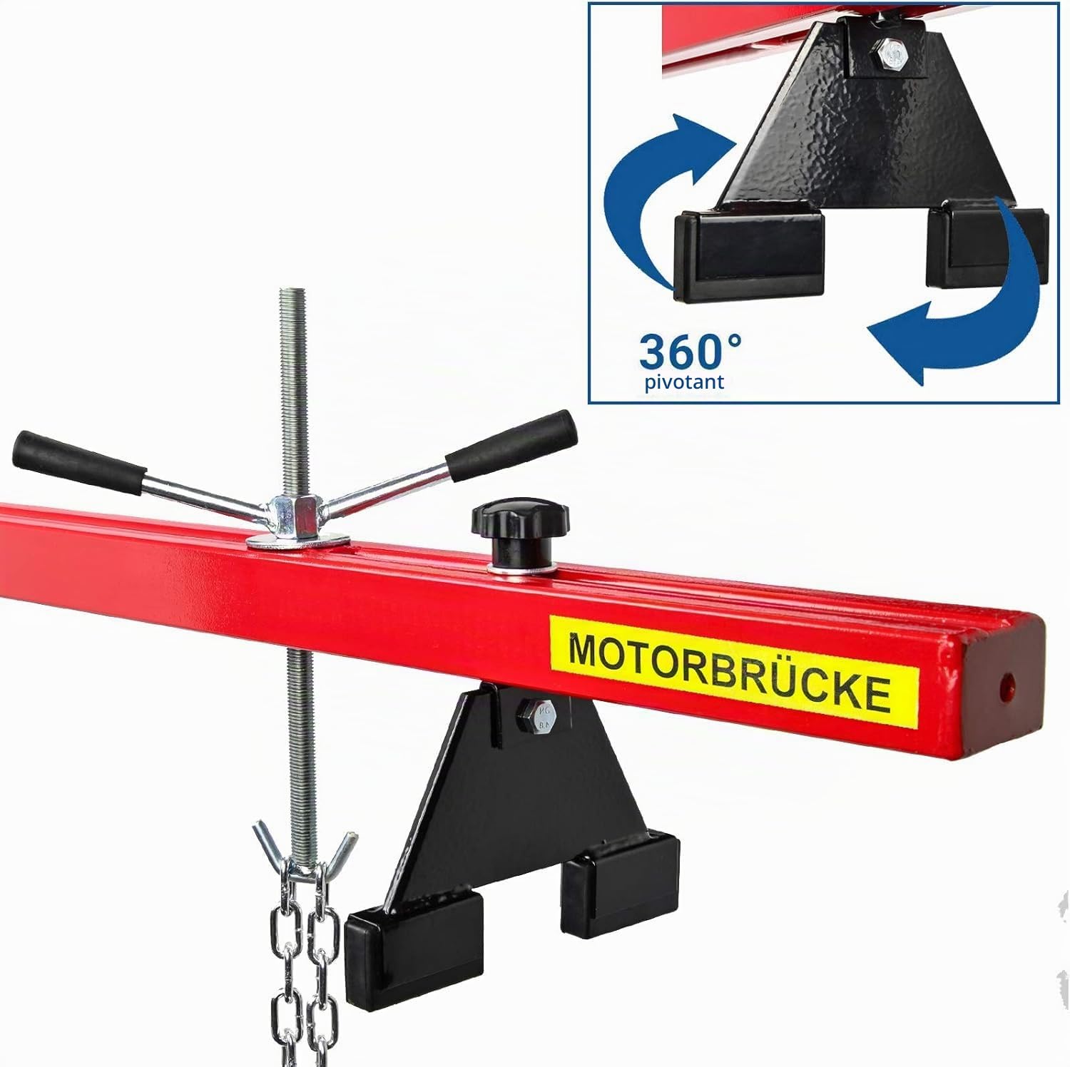 Sellnet Moteur Pont Aile Traverse Support Moteur 500 kg Moteur Pelle Moteur Traverse
