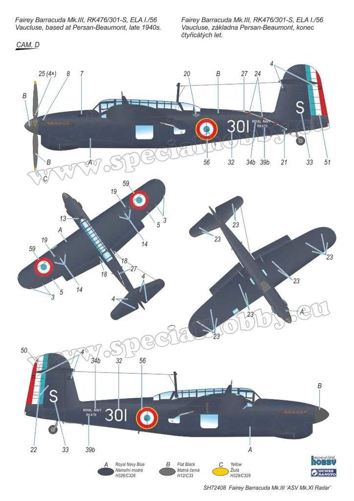 Special Hobby SH72408 Scale Model kit, Unpainted