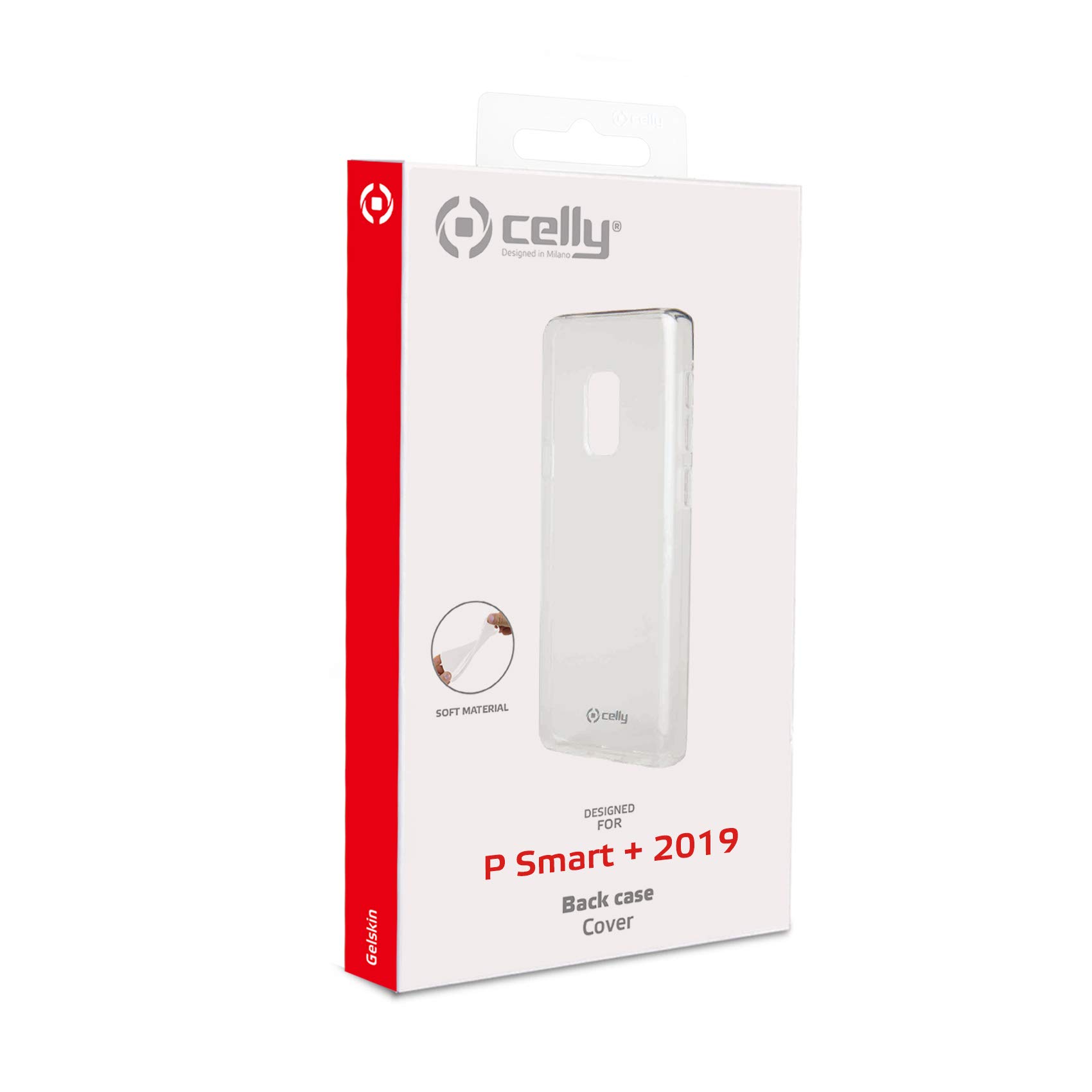 Celly Gelskin854 Cover Trasparente In TPU Per Huawei Psmart Plus 2019 - 2