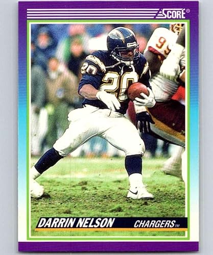 1990 Score #523 Darrin Nelson San Diego Chargers NFL Football Card NM-MT