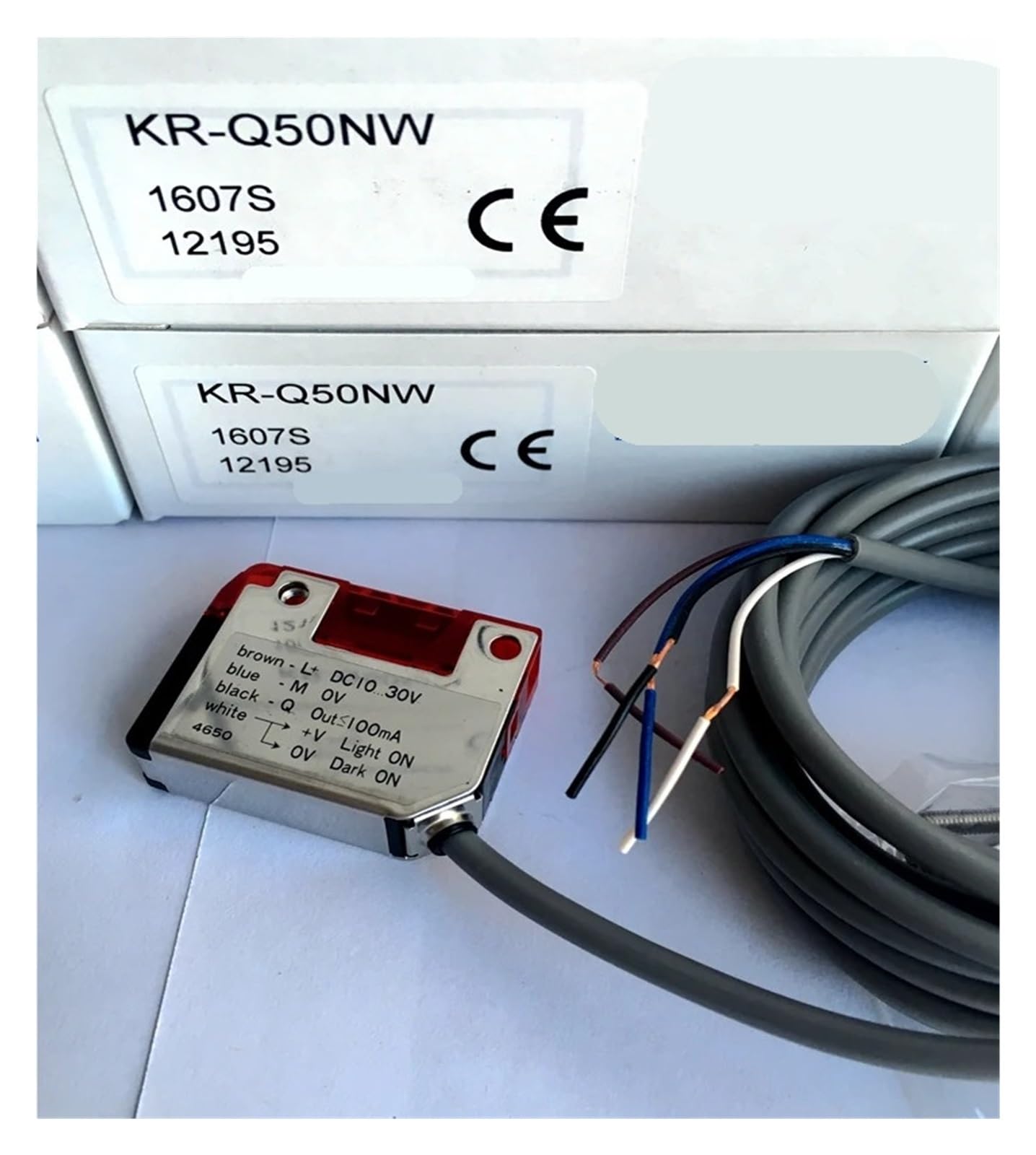 1 x czujnik fotoelektryczny KR-Q50NW