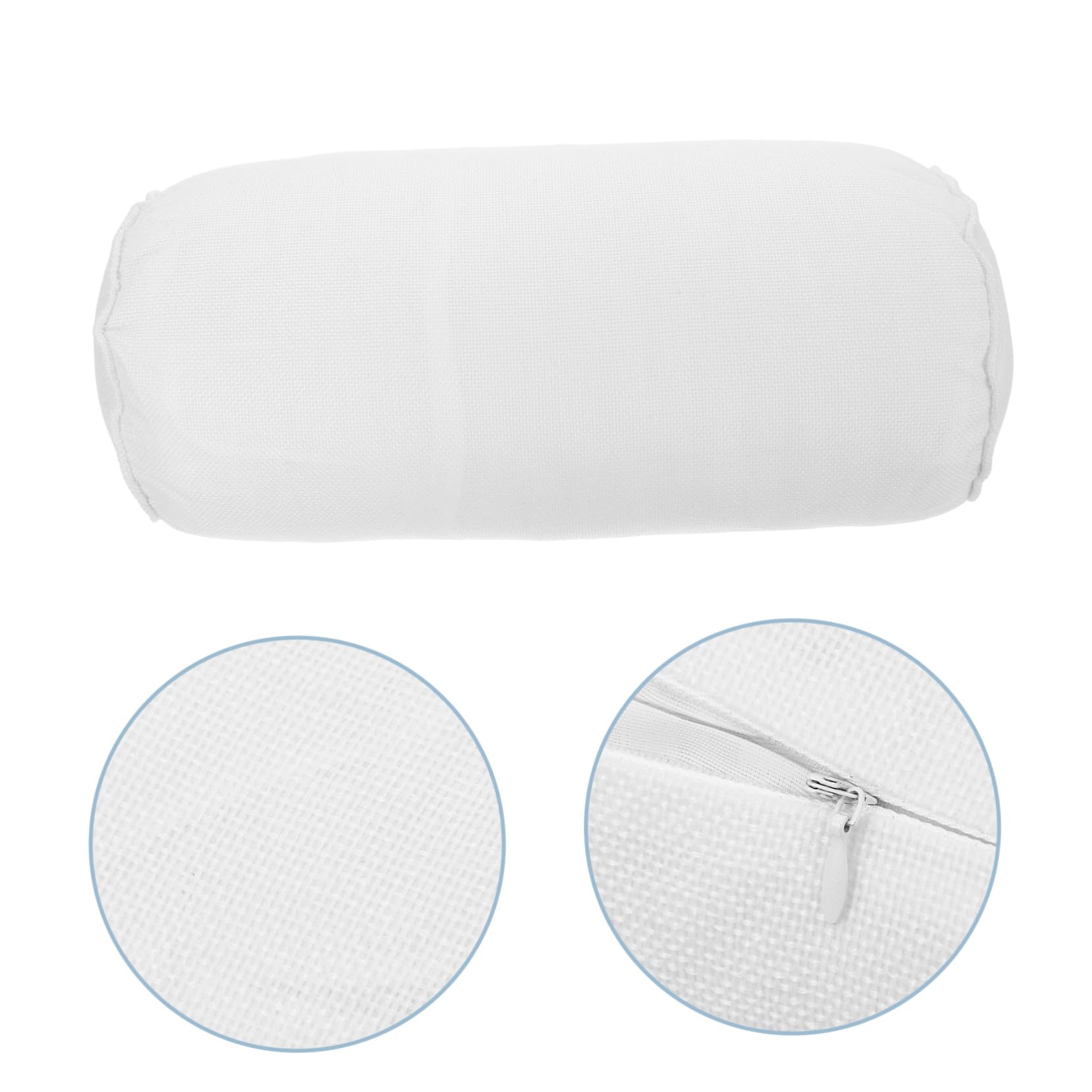 Multifunktionale Nackenrolle Zylinderkissen Aus Atmungsaktivem Material 15x40cm Mit Abnehmbarem Bezug Für Beine Yoga Büro Und Zuhause