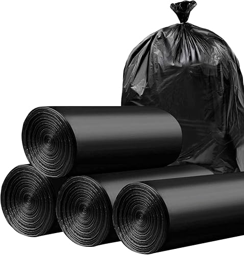 DDSColour Bolsas de basura fuertes de 4 galones, 120 unidades, bolsas de basura para baño, bolsas de plástico pequeñas para la oficina en casa,