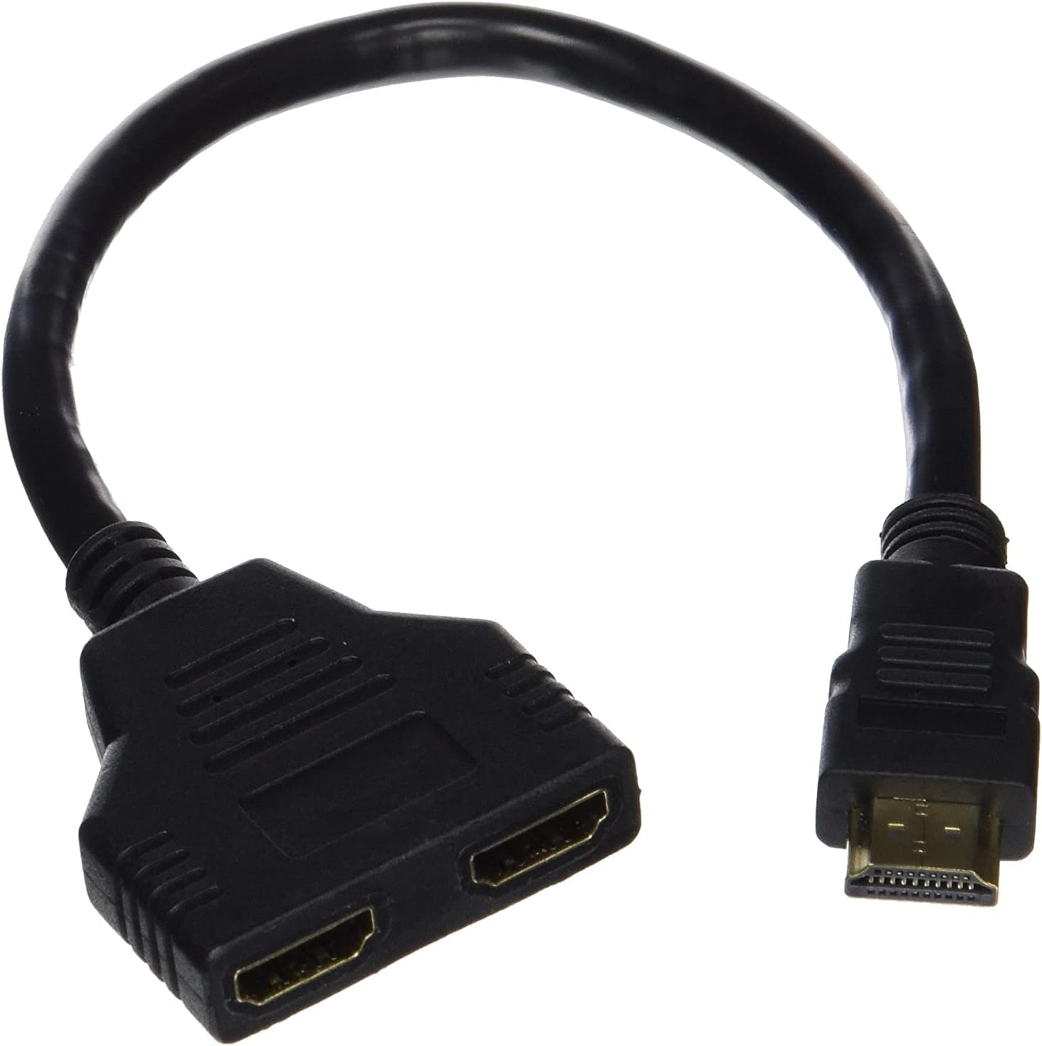 1080P HDMI Male to Dual Female 1 to 2 Way Splitter Cable Adaptor Convert For HDTV Branded Master Cables